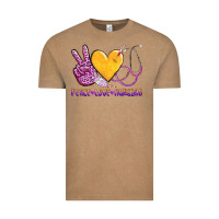 Vintage Coffee peace love nursing Vintage Tee - AdoDesignShop