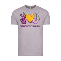 Vintage Zinc peace love nursing Vintage Tee - AdoDesignShop