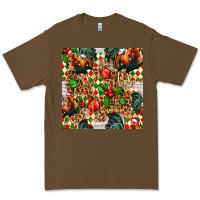 Cacao christmas leopard chicken Premium Tee - FaDigitalArtStudio