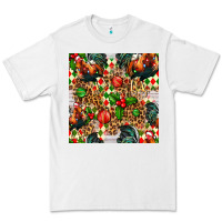 White christmas leopard chicken Premium Tee - FaDigitalArtStudio