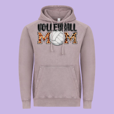 Volleyball Mom Vintage Hoodie Designed By Adodesignshop