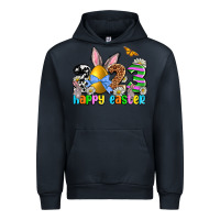 Navy Easter Day 2023 Happy Easter Urban Hoodie - OliviaCreatesArt