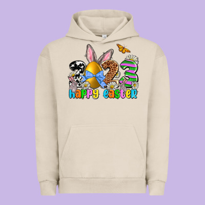 Easter Day 2023 Happy Easter Urban Hoodie Designed By Oliviacreatesart