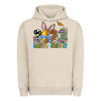 Pigment French Oak Easter Day 2023 Happy Easter Urban Hoodie - OliviaCreatesArt