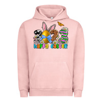 Pigment Salmon Easter Day 2023 Happy Easter Urban Hoodie - OliviaCreatesArt