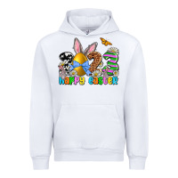 White Easter Day 2023 Happy Easter Urban Hoodie - OliviaCreatesArt