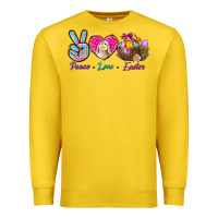 Lemon Peace love Easter Premium Sweatshirt - NancyCooperArtShop