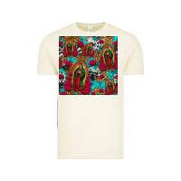 Vintage Arctic lady of guadalupe western seamless Vintage Tee - Jasminsmagicworld