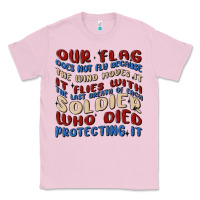 Bubblegum Pink our flag Classic Tee - MaliasSmallBusiness