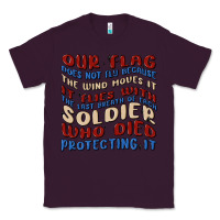 Plum our flag Classic Tee - MaliasSmallBusiness