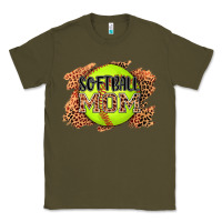 Army Green softball mom Classic Tee - AdoDesignShop