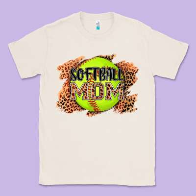 Softball Mom Classic Tee Designed By Adodesignshop