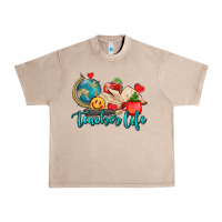 French Oak teacher life Urban Heavy Tee - AdoDesignShop