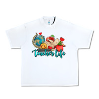 White teacher life Urban Heavy Tee - AdoDesignShop