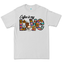 Dove Grey coffee İs mt love Premium Tee - CowhideDigitalArt