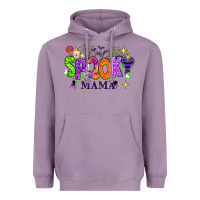 Lavender Halloween Spooky Mama Heavyweight Hoodie - texasbilliewilder