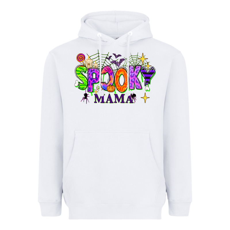 Halloween Spooky Mama Heavyweight Hoodie by texasbilliewilder | Teevron