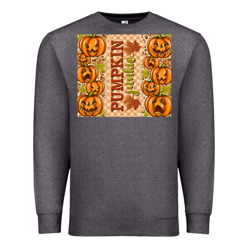 Fall Pumpkin Junkie Premium Sweatshirt by texasbilliewilder | Teevron