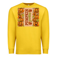 Lemon Fall Pumpkin Junkie Premium Sweatshirt - texasbilliewilder