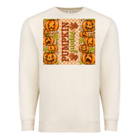 Sandshell Fall Pumpkin Junkie Premium Sweatshirt - texasbilliewilder