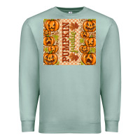 Seafoam Fall Pumpkin Junkie Premium Sweatshirt - texasbilliewilder
