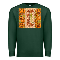 Sports Green Fall Pumpkin Junkie Premium Sweatshirt - texasbilliewilder