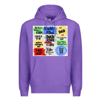 Purple dad joke loading Premium Hoodie - TumblerDesignByShophia