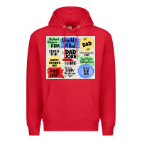 Red dad joke loading Premium Hoodie - TumblerDesignByShophia