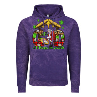Cloud Purple with god all things are possible santa baby jesus Vintage Hoodie - Jasminsmagicworld