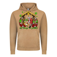 Vintage Camel with god all things are possible santa baby jesus Vintage Hoodie - Jasminsmagicworld