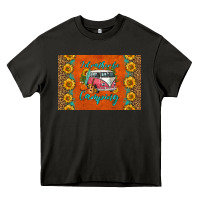 Asphalt i'd rather be camping skinny metal can holder Heavy Core Tee - HRA Design Shop