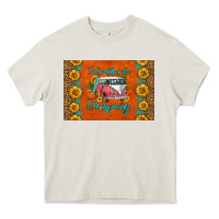 Cream i'd rather be camping skinny metal can holder Heavy Core Tee - HRA Design Shop