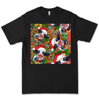 Black christmas leopard cow Premium Tee - FaDigitalArtStudio