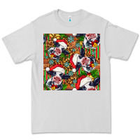 Dove Grey christmas leopard cow Premium Tee - FaDigitalArtStudio