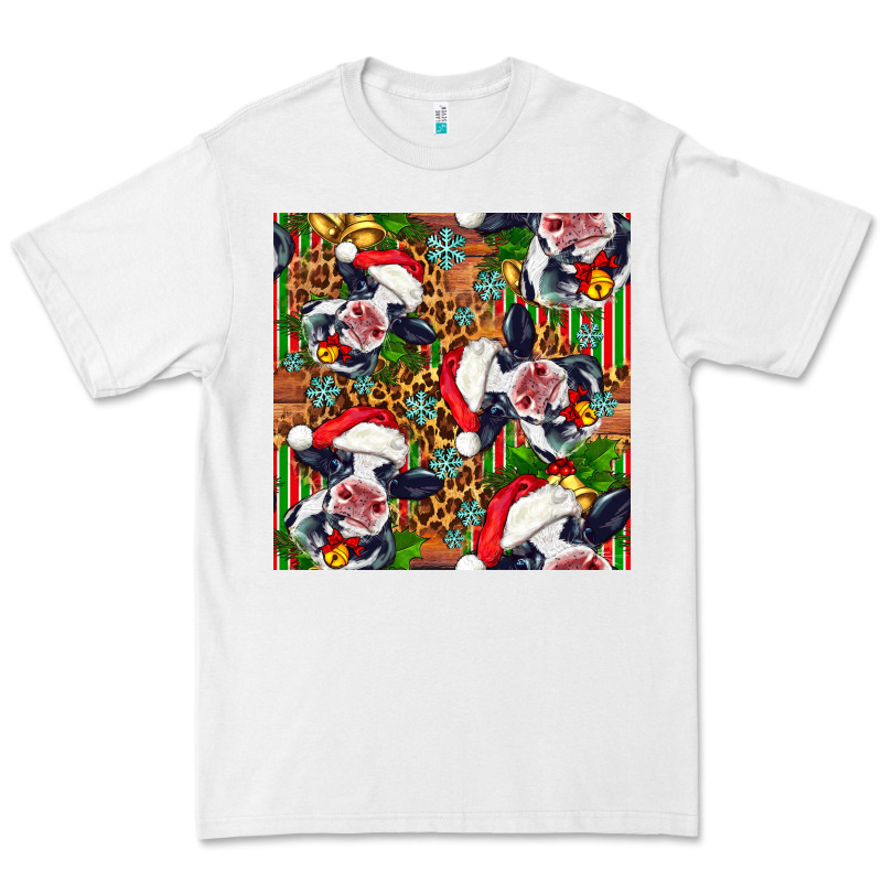 Christmas Leopard Cow Premium Tee by FaDigitalArtStudio | Teevron