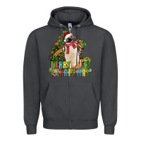 Smoke Merry Christmas Penguin Zipper Hoodie - LillyAllenDesigns