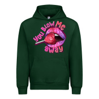 Forest Green You blow me away Valentine's Day Urban Hoodie - FaDigitalArtStudio