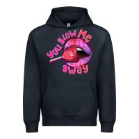 Navy You blow me away Valentine's Day Urban Hoodie - FaDigitalArtStudio
