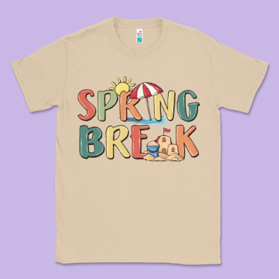 Spring Break Classic Tee Designed By Maliassmallbusiness