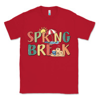 Red spring break Classic Tee - MaliasSmallBusiness