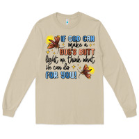 Mushroom if god can make a bugs butt light up Long Sleeve Tee - MaliasSmallBusiness