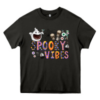 Asphalt spooky vibes Heavy Core Tee - CowhideDigitalArt