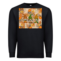Black Fall with Gnomes Premium Sweatshirt - texasbilliewilder