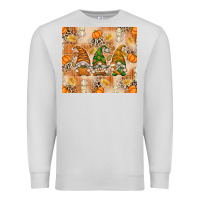 Dove Grey Fall with Gnomes Premium Sweatshirt - texasbilliewilder