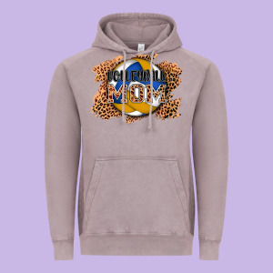 Volleyball Mom Vintage Hoodie Designed By Adodesignshop