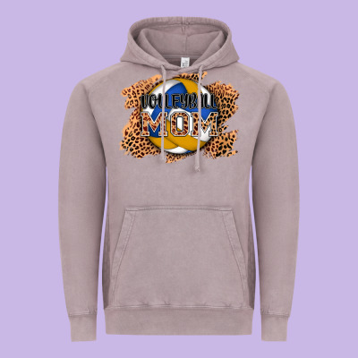 Volleyball Mom Vintage Hoodie Designed By Adodesignshop