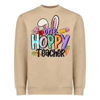 One Hoppy Teacher Heavyweight Sweatshirt | Teevron