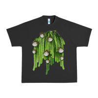Pigment Black Selenicereus Cactus Urban Heavy Tee - LillyAllenDesigns