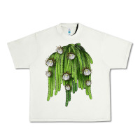 Pistachio Selenicereus Cactus Urban Heavy Tee - LillyAllenDesigns