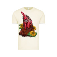 Vintage Arctic rooster sunflower Vintage Tee - BarkalooDesign
